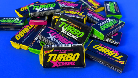 Жевательная Резинка Turbo Soft Buble Gum 100шт 450g - Retromagaz, image 2