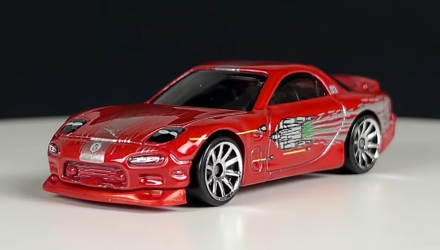 Тематична Машинка Hot Wheels '95 Mazda RX-7 Fast & Furious 1:64 HNR88/HNT01 Red - Retromagaz, image 2