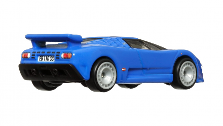 Машинка Premium Hot Wheels '94 Bugatti EB110 Exotic Envy 1:64 HCJ89 Blue - Retromagaz, image 3