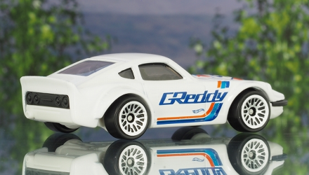 Машинка Базовая Hot Wheels Nissan Fairlady Z Greddy Speed Graphics 1:64 FJW49 White - Retromagaz, image 3