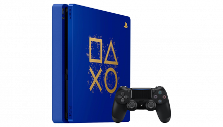 Консоль Sony PlayStation 4 Slim Days of Play Limited Edition 500GB Blue Black Геймпад Б/У - Retromagaz, image 1