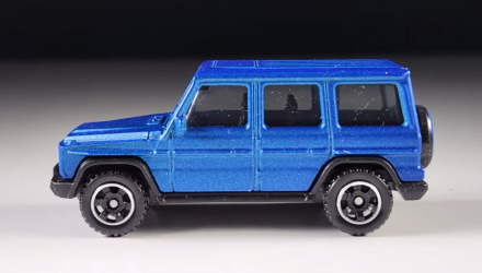 Машинка Большой Город Matchbox '15 Mercedes-Benz G-Class Special Edition 1:64 HJF43 Blue - Retromagaz, image 4