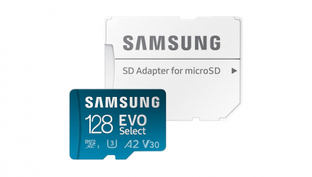 Карта Памяти Samsung Evo Select UHS-I U3 V30 A2 + SD Adapter 128GB - Retromagaz, image 2