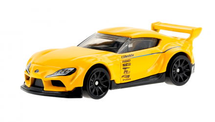 Машинка Базова Hot Wheels '20 Toyota GR Supra Speed Graphics 1:64 GTB76 Yellow - Retromagaz, image 2