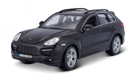 Машинка Bburago Porsche Cayenne Turbo 1:24 Black - Retromagaz, image 1