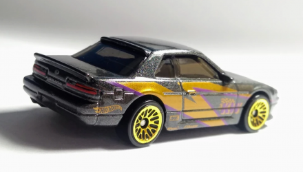 Машинка Базовая Hot Wheels Nissan Silvia (S13) Speed Graphics 1:64 GHB40 Dark Grey - Retromagaz, image 3