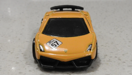 Тематична Машинка Hot Wheels Lamborghini Gallardo LP 570-4 Superleggera Gran Turismo 1:64 DJL19 Yellow - Retromagaz, image 5