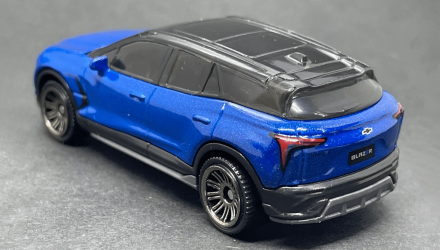 Тематическая Машинка Matchbox 2024 Chevy Blazer EV Moving Parts 1:64 FWD28/HVN12 Blue - Retromagaz, image 2