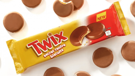 Печенье Twix Secret Centre Biscuits с Карамелью 132g - Retromagaz, image 3