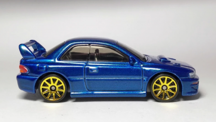 Машинка Базова Hot Wheels '98 Subaru Impreza 22B STi-Version Turbo 1:64 GHB42 Blue - Retromagaz, image 4