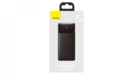 Портативний Акумулятор Power Bank Baseus Bipow Digital Display Black 20000 mAh 15 W - Retromagaz, image 4