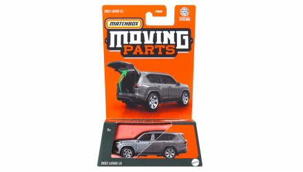 Тематическая Машинка Matchbox 2022 Lexus LX Moving Parts 1:64 FWD28/HVN09 Grey - Retromagaz, image 1