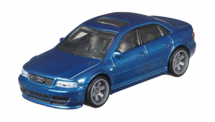 Машинка Premium Hot Wheels Audi S4 quattro Deutschland Design 1:64 GRJ69 Blue - Retromagaz, image 2