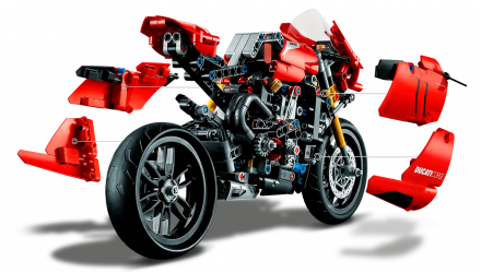 Конструктор Lego Ducati Panigale V4 R Technic 42107 Новий - Retromagaz, image 6