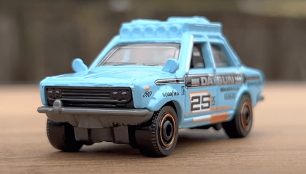 Машинка Велике Місто Matchbox '70 Datsun 510 Adventure 1:64 JBT02 Blue - Retromagaz, image 2