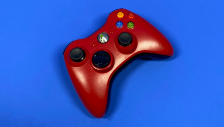 Геймпад Бездротовий Microsoft Xbox 360 Red Б/У - Retromagaz, image 1