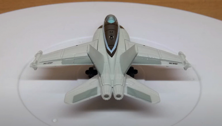 Тематическая Машинка Matchbox Boeing F7A-18 Super Hornet Sky Busters 1:64 HVM52 Grey - Retromagaz, image 5