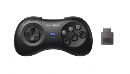 Геймпад Бездротовий 8BitDo Mega Drive M30 2.4G Black Новий - Retromagaz, image 6