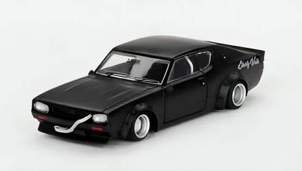 Машинка Premium MINI GT Nissan Skyline Kenmeri Liberty Walk 1:64 Black - Retromagaz, image 1