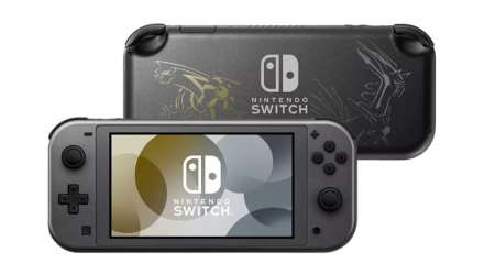 Консоль Nintendo Switch Lite Pokemon Dialga & Palkia Limited Edition Модифицированная 128GB Dark Grey Б/У - Retromagaz, image 4