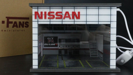 Діорама G-Fans Nissan Garage Гараж з Підсвіткою 1:64 - Retromagaz, image 4