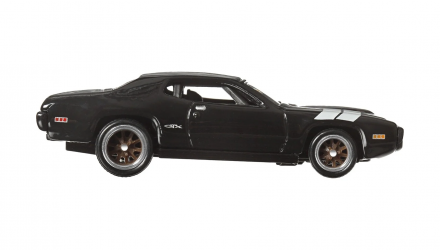 Машинка Premium Hot Wheels 1971 Plymouth GTX Fast & Furious 1:64 HNW46/HNW55 Black - Retromagaz, image 4