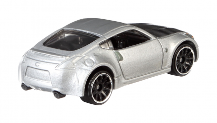 Тематическая Машинка Hot Wheels Nissan 370Z Fast & Furious 1:64 FYY52 Silver - Retromagaz, image 3