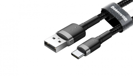 Кабель Baseus Cafule 3A USB 2.0 - USB Type-C 0.5m - Retromagaz, image 3