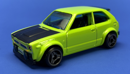 Машинка Базова Hot Wheels '73 Honda Civic Custom J-Imports 1:64 HKG40 Green - Retromagaz, image 2