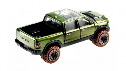 Машинка Базовая Hot Wheels 2020 RAM 1500 Rebel Baja Blazers 1:64 GTC79 Green - Retromagaz, image 3