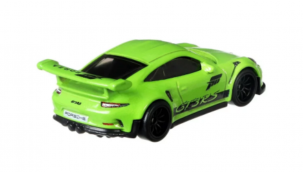 Машинка Premium Hot Wheels Porsche 911 GT3 RS 4 Forza Horizon 1:64 GRL77 Green - Retromagaz, image 3