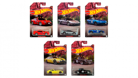 Набор Тематическая Машинка Hot Wheels Japanese Classics 2023-1 ND510 5шт - Retromagaz, image 1