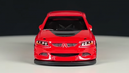 Тематическая Машинка Hot Wheels Mitsubishi Lancer Evolution IX Fast & Furious 1:64 HNR88/HNT03 Red - Retromagaz, image 5