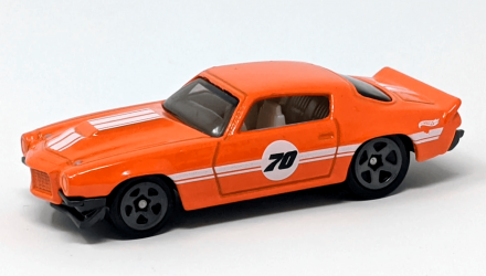 Машинка Базова Hot Wheels '70 Chevy Camaro RS Then and Now 1:64 GTB37 Orange - Retromagaz, image 2