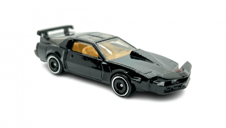 Машинка Базова Hot Wheels Knight Rider K.I.T.T. Super Pursuit Mode Screen Time 1:64 HCV39 Black - Retromagaz, image 2