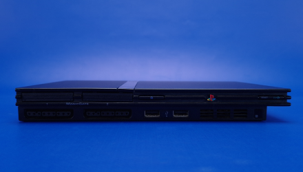 Консоль Sony PlayStation 2 Slim SCPH-7xxx Chip Black Б/У - Retromagaz, image 2