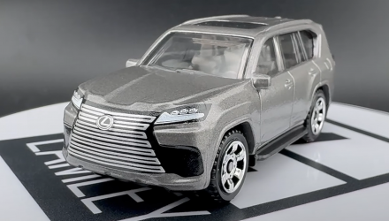 Тематическая Машинка Matchbox 2022 Lexus LX Moving Parts 1:64 FWD28/HVN09 Grey - Retromagaz, image 2