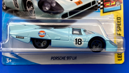 Машинка Базовая Hot Wheels Porsche 917 LH Gulf Project Cars 2 Legends of Speed 1:64 FJV93 Blue - Retromagaz, image 2