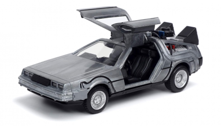 Машинка Jada Delorean DMC-12 Back to the Future 1 Time Machine 1:32 Silver - Retromagaz, image 2