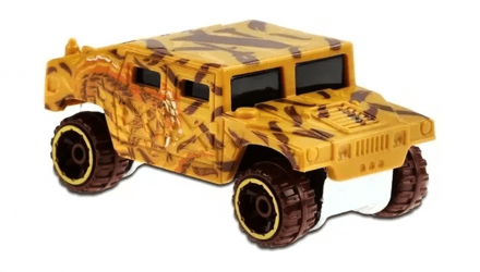 Машинка Базова Hot Wheels HMMWV Humvee Art Cars 1:64 GHC17 Tan - Retromagaz, image 3