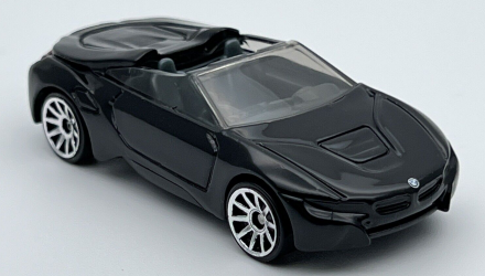 Машинка Базовая Hot Wheels BMW i8 Roadster Roadsters 1:64 HKK13 Black - Retromagaz, image 5