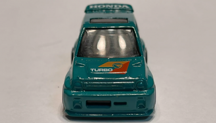 Машинка Базовая Hot Wheels '85 Honda City Turbo II Treasure Hunts J-Imports 1:64 JBC25 Green - Retromagaz, image 3