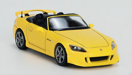 Машинка Premium MINI GT Honda S2000 Type S 1:64 Yellow - Retromagaz, image 2