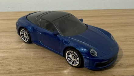 Машинка Большой Город Matchbox Porsche 911 Targa 4 Showroom 1:64 HVN28 Blue - Retromagaz, image 1