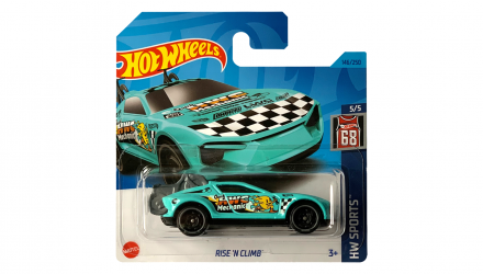 Машинка Базовая Hot Wheels Rise 'N Climb Treasure Hunts Sports 1:64 HKL03 Light Blue - Retromagaz, image 1