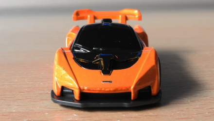 Машинка Базовая Hot Wheels Forza Horizon 4 McLaren Senna Exotics 1:64 FYG22 Orange - Retromagaz, image 5