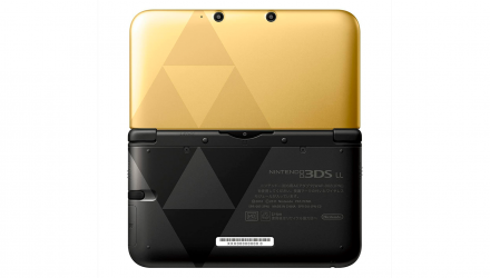 Консоль Nintendo 3DS XL The Legend of Zelda: A Link Between Worlds Limited Edition Модифікована 32GB Gold Black + 10 Вбудованих Ігор Б/У - Retromagaz, image 4