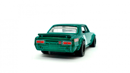 Машинка Базовая Hot Wheels Nissan Skyline H/T 2000GT-X Super Treasure Hunt STH J-Imports 1:64 HCY15 Green - Retromagaz, image 5