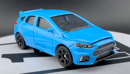 Тематическая Машинка Matchbox 2018 Ford Focus RS Moving Parts 1:64 FWD28/HVM82 Blue - Retromagaz, image 5