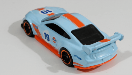 Машинка Базовая Hot Wheels Custom '18 Ford Mustang GT Gulf Muscle Mania 1:64 FYB67 Light Blue - Retromagaz, image 4